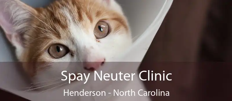 Spay Neuter Clinic Henderson - North Carolina